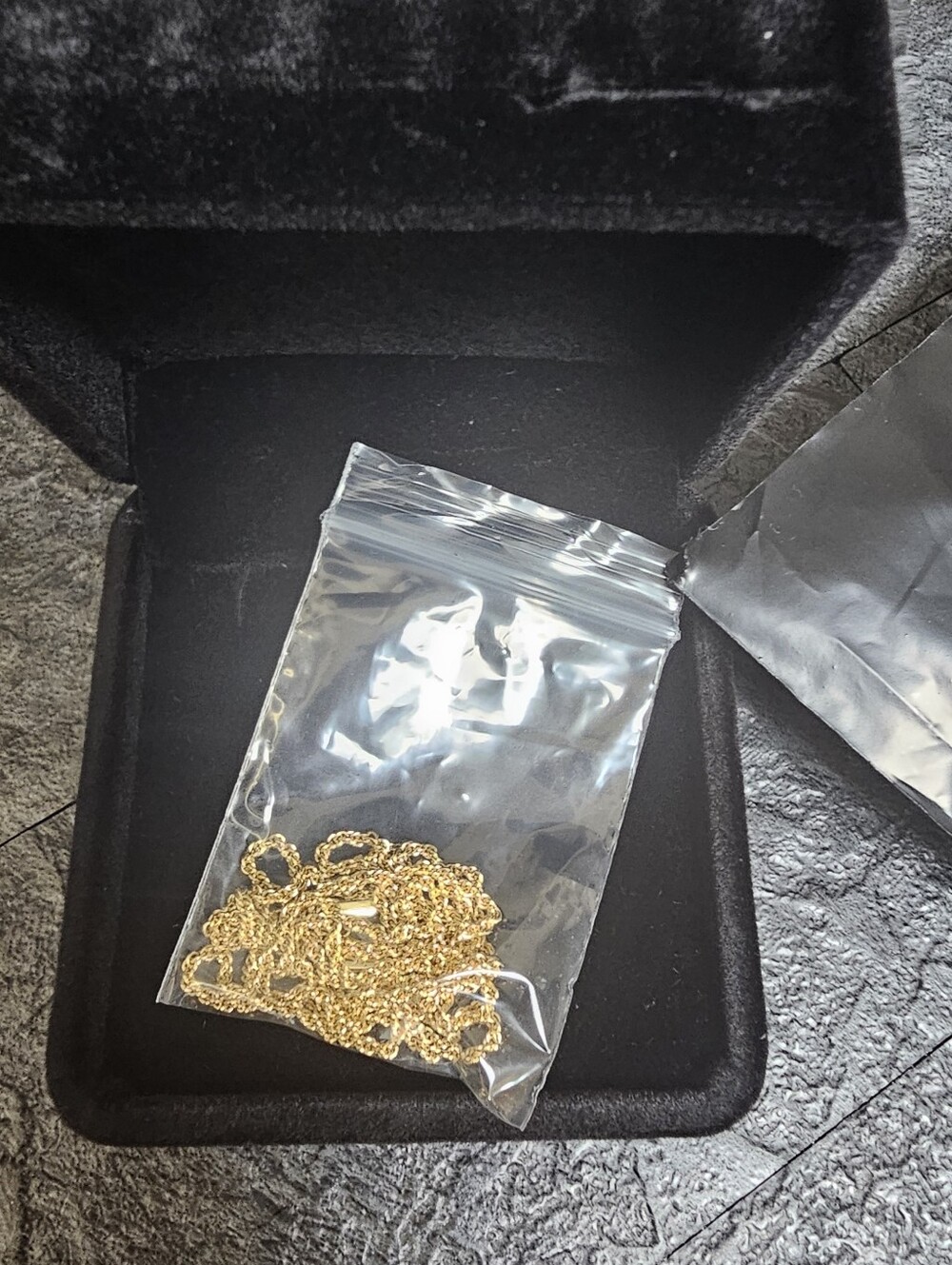 NIB Solid 14k Gold Rope Chain. 1.5 mm, 24" Lobster Clasp - Picture 10 of 11